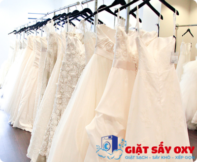 giặt váy cưới & đầm dạ hội